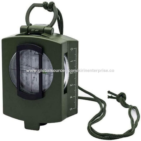 Protective Compass Outdoor Military Lensatic Sighting Compass,Survival Waterproof ...