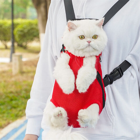 Tragbare Brusttasche für Haustiere, ideal für Ausflüge mit Hund oder Katze. Atmungsaktive und komfortable Schultertasche für Haustiere aus Mesh. for sale at factory direct price