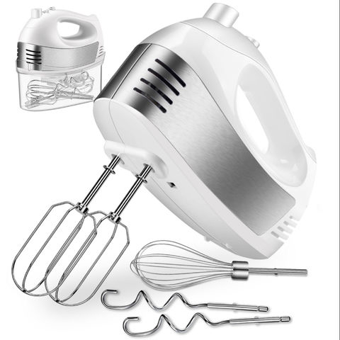 Buy Wholesale China 5-speed Kitchen Cooking Hand Stick Mixer Egg Beater  With Dough Hook Handheld Food Mixers & Kitchen Food Mixer Hand Mixers at  USD 13.3