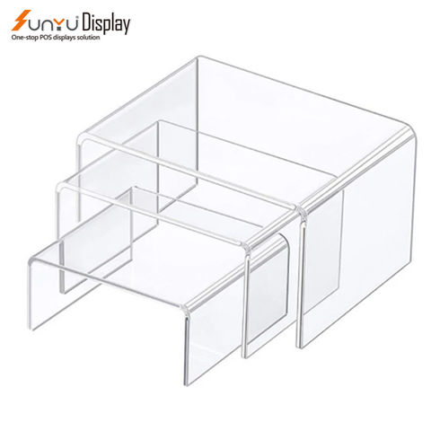 Buy Wholesale China Clear 3 Tier Acrylic Table Risers Stand For Display &  Acrylic Table Risers at USD 4.5