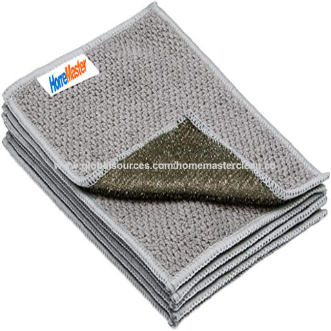 Buy Wholesale China Microfiber Dish Cloths / Kitchen Cleaning Pads & Kitchen  Clean Sponge at USD 0.55