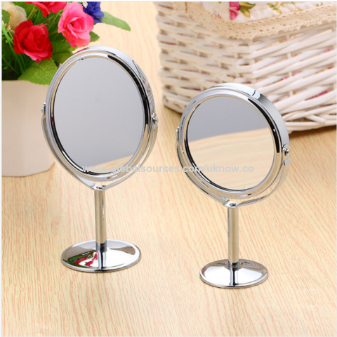 Luxury Crystal Makeup Mirror Personalized Gift Folding Mirror Mini Compact  Makeup Cosmetic Two-side Folding Mirrors Custom gifts