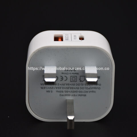 Adaptador USB-PD de 5V, Adaptador de pared de carga rápida, Adaptador de corriente PD for sale at factory direct price