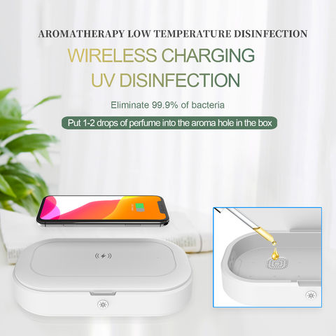 Stérilisateur rapide portable UV désinfectant téléphone bijou