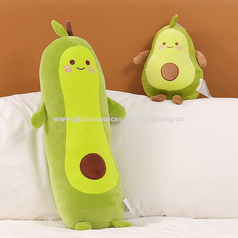 Anboor Cute Avocado Stuffed Animal—Avocado Plush Toys Soft Toy Plushies  Food Stuffy Pillow Big Fruit Stuffed Animals Cushion Doll Gifts for Girls  Boys