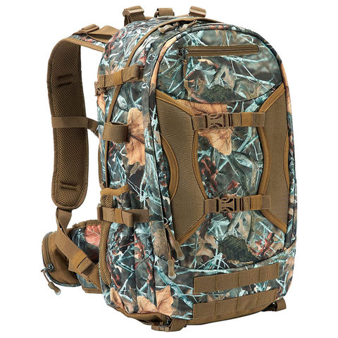 Custon Hunting Backpack With Bow rifle Holder Removable Waist Belt