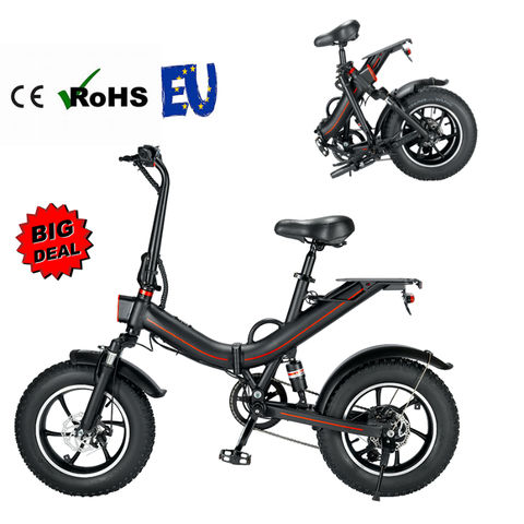 Mountain Bike Folding E-bike Beach 