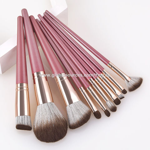 Achetez en gros Maquillage Brush Set Fondation Pinceau Eyeshadow Pinceau  Kit 10 Pcs/ensemble Logo Personnalisé Chine et Brosse De Maquillage à 3.4  USD