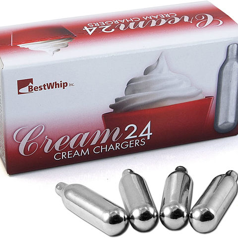 8g Whipped Cream Chargers Whipper NOS N2O Nitrous Oxide Canisters MOSA 24 PCS 