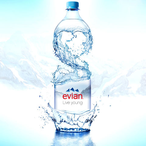 Evian Natural Mineral Water In 330ml, 500ml, 750ml For Sale