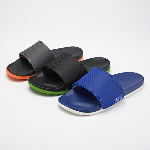 Men Slippers Fashion Leather Flip Flops For Men Handmade Outdoor