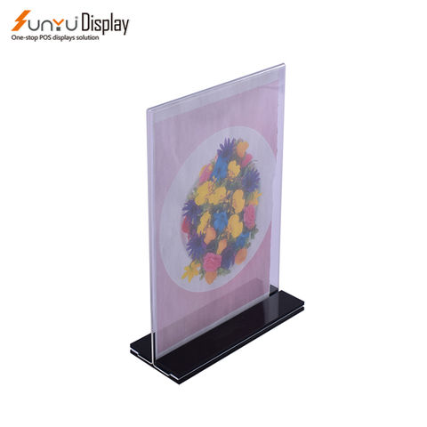Order Double Sided Acrylic Table Tent