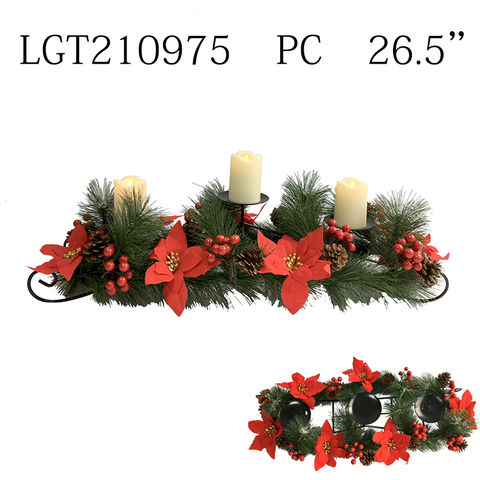 Buy Wholesale China Poinsettia Centerpiece Candle Holders