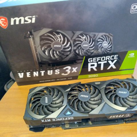 MSI GEFORCE RTX 3090 VENTUS 3X 24G OC-