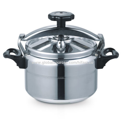 Quick and Easy Ultra Safe Lock Silver Queiting 11L PRESSURE ALUMINIUM COOKER