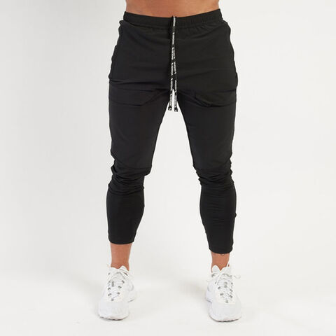 mens stacked track pants