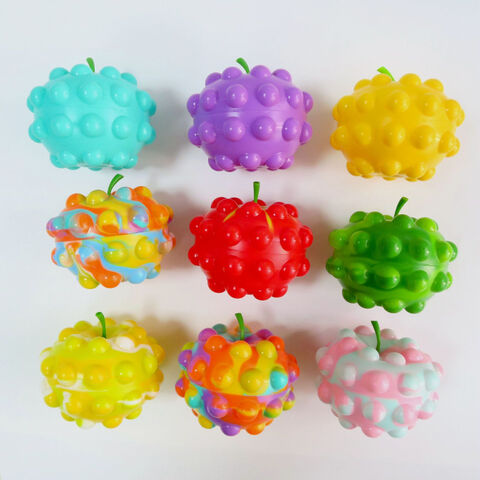 Light Up, Squeeze, Pop It Ball Fidget Toy - Wholesale - CB Distributors