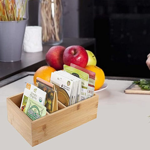 5 Five Simply Smart Square Can With Bamboo Lid 1.0 L - SuperStore