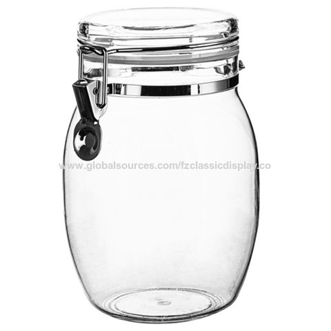 Buy Wholesale China Asm-6006 750ml Airtight Acrylic Canister Food