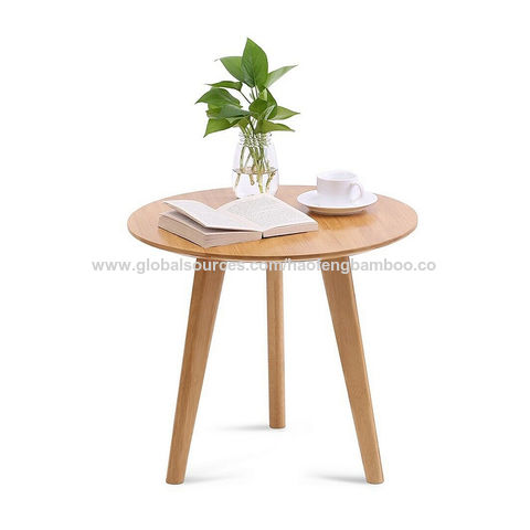 Table Dining Tables Bamboo Desk, Small Round Bamboo Coffee Table