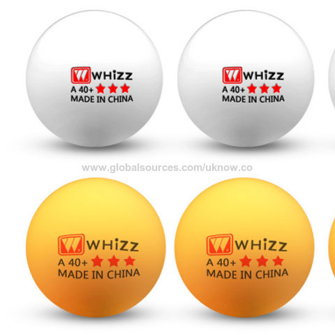 New 50 White 3-star 40mm Table Tennis Balls Premium Training Ping Pong Balls F 