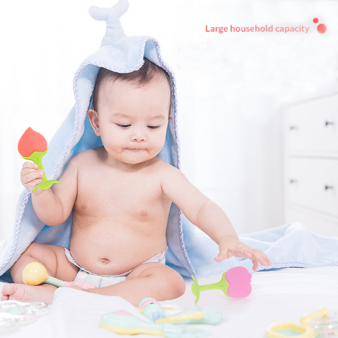 Mainan Gigit Bayi Silikon Bebas BPA Food Grade Bentuk Buah