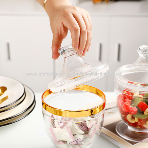 Buy Wholesale China Plastic Candy Jars Acrylic Sugar Jars,bathroom