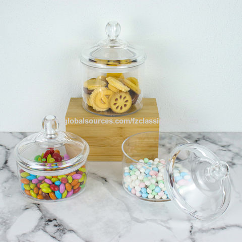 Premium Quality Acrylic Food Jar, Cookie Jar With Airtight Seal