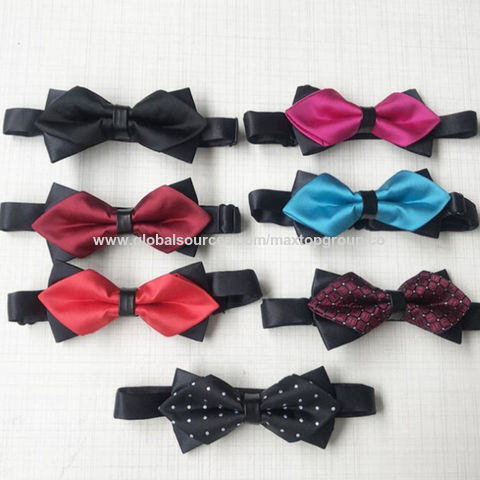 Fashion Bow Tie Pre-Tied Bow Ties For Adults & Children