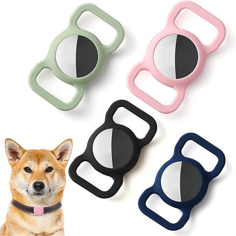 Buy Wholesale China Scasync Anti-lost Pet Tracker Silicone Airtag Holder Protective  Cover Airtag Case Pet Collar Holder & Airtag Holder at USD 1.35