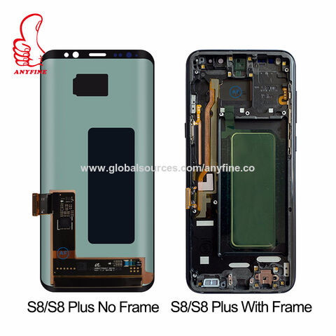 S8 Display AMOLED Display for Samsung Galaxy S8/S8 Plus LCD Touch Screen with ...