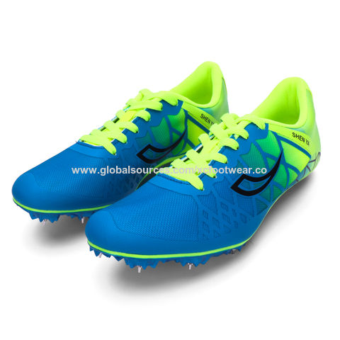 Men Track Field Shoes Spikes Sneakers Athlete Running Training