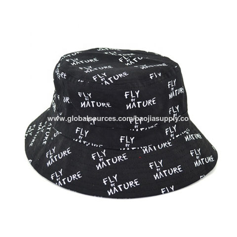 Custom Design Cool Printed Bucket Hat 