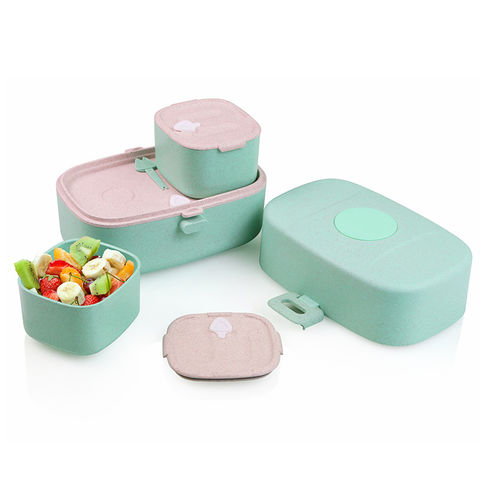 Buy Wholesale China Food Storage Container Set Eco Friendly Biodegradable  Insulated Lunch Box Microwave Safe Bento Box & Food Storage Container at  USD 23.87
