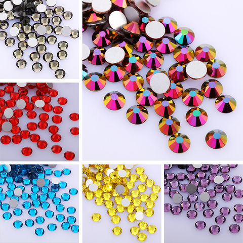 Bulk Buy China Wholesale Ss3-ss50 Colorful Bulk Rhinestones Wholesale ...