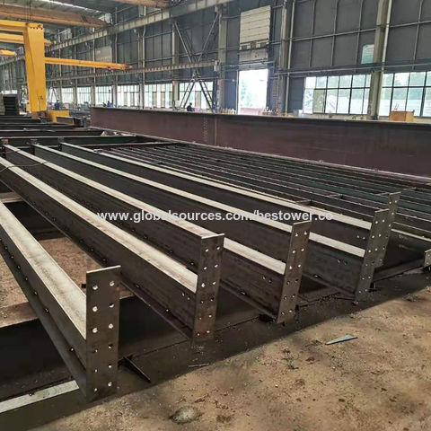 Fabricated Galvanized Or Painting Steel Structure, Steel Workshops