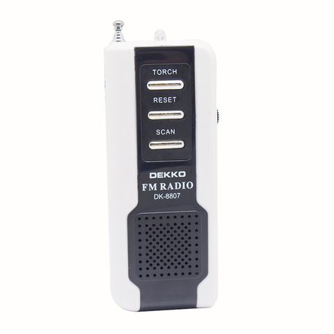 Buy Wholesale China Mini Portable Radio With Automatic Station Search Radio  With Earphones Mini Light Radioas-268b & Small Radio at USD 1.69