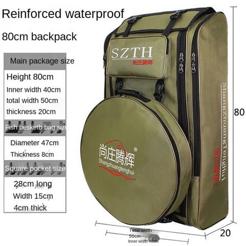 Buy Multi-functional Fishing Tackle Backpack Waterproof Fishing
