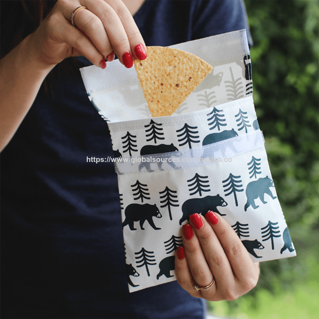 Wiederverwendbare Snack- und Sandwichbeutel individuell anpassen | BEKIZO for sale at factory direct price