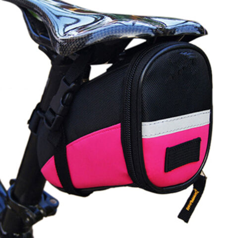 Bolsa de sillín de bicicleta con correa para bicicleta/bolsa de asiento/bolsa de ciclismo