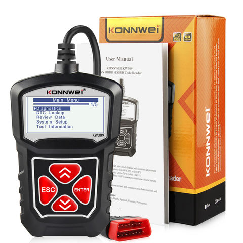 Obd2 Engine Code Reader Automotive Car Diagnostic Tools Scanner Device ...