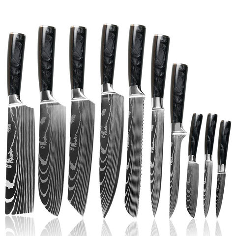 8 Style 5pcs Japanese Knife Sets Best Kitchen Knives Ceramic Knives Set 6''  Chef 5'' Slicing 4'' Uitlity 3.5'' Paring Kitchen Knife Black White Sharp  Blade Plastic Handle Tool Fruit Knife Kitchen