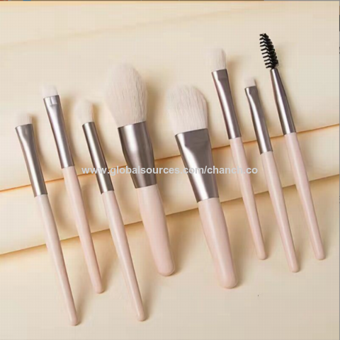 8PCS/Set Mini Face Makeup Brushes With Bag Eyeshadow Foundation