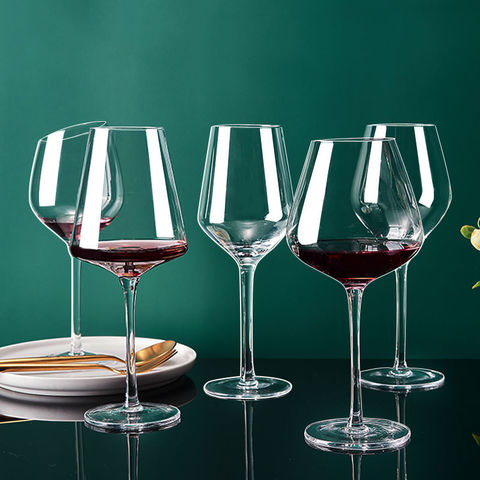 300ml big diamond design glass tumblers for wine drinking for home  decoration wholesale