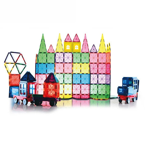 Blocs Magnétiques Personnalisés pour Enfants, Jouets Éducatifs, Tuiles Magnétiques Empilables, Jouet d'Encapsulation pour Bébés et Enfants