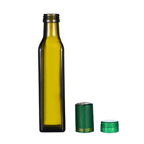 flacons en verre d'huile d'olive de 1 l de 1 l pour l'ensemble