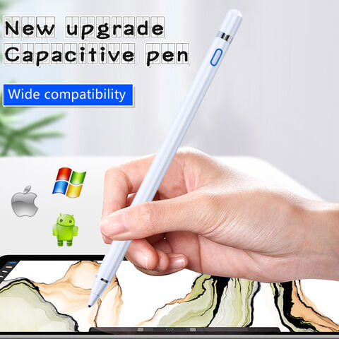 Stylet compatible avec les écrans tactiles iOS et Android, crayon pour iPad  avec double fonction tactile, stylet rechargeable. 