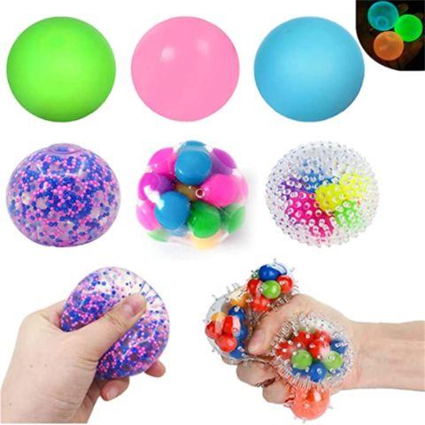 Fidget Stress Relieving Toy, Anti-stress Magnetic Balls