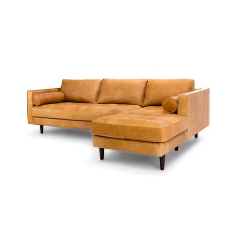 Modern Sofa Office Sectional, Genuine Leather Sectionals Canada