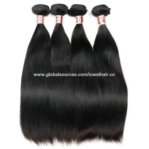 Buy Wholesale China Luwel Brazilian Straight Human Hair Hundles Hair